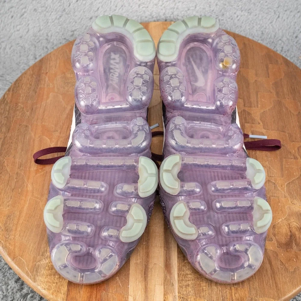 Nike Air VaporMax Flyknit Bordeaux Women's Running Shoes 2017 899472-602 SZ‎ 8.5